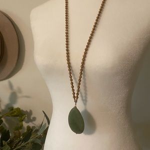 Green Stone Pendant